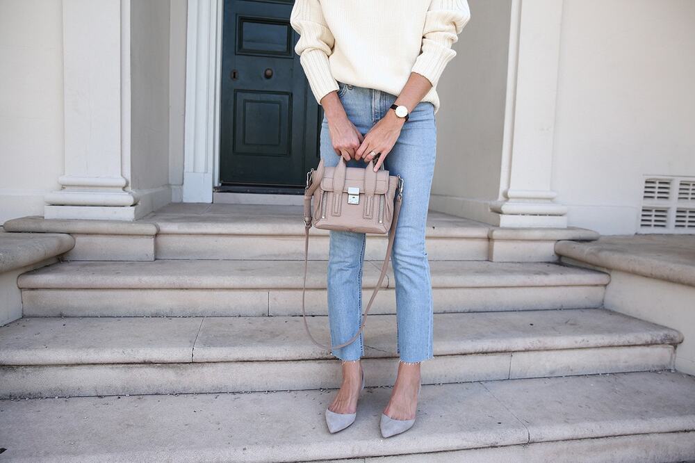 Everlane High Rise Kick Crop, Size 29